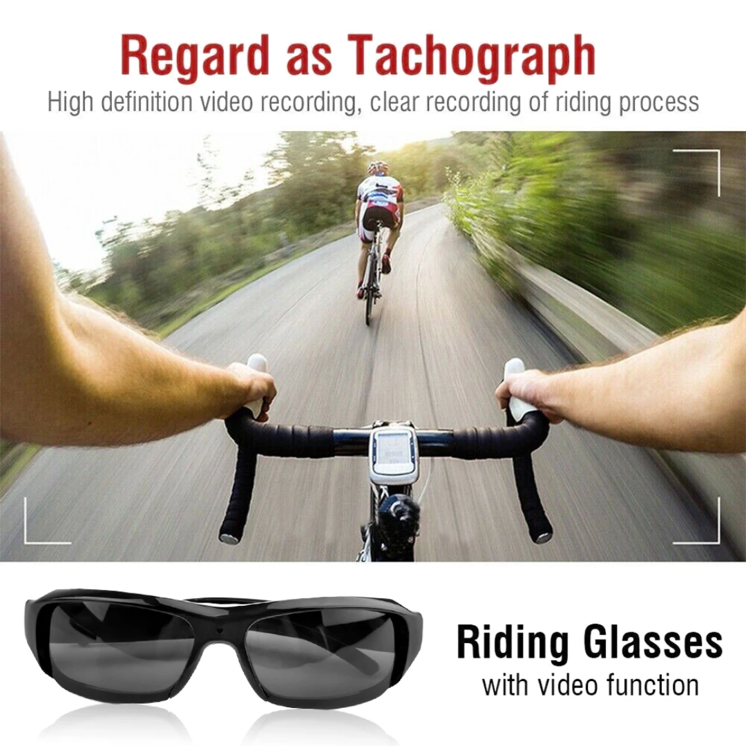 Sunglasses with Built-In Camera Nostalove