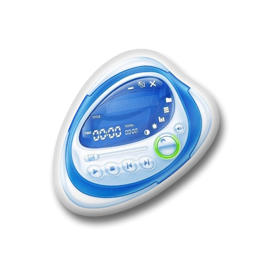 Frutiger Aero Pillow - Player