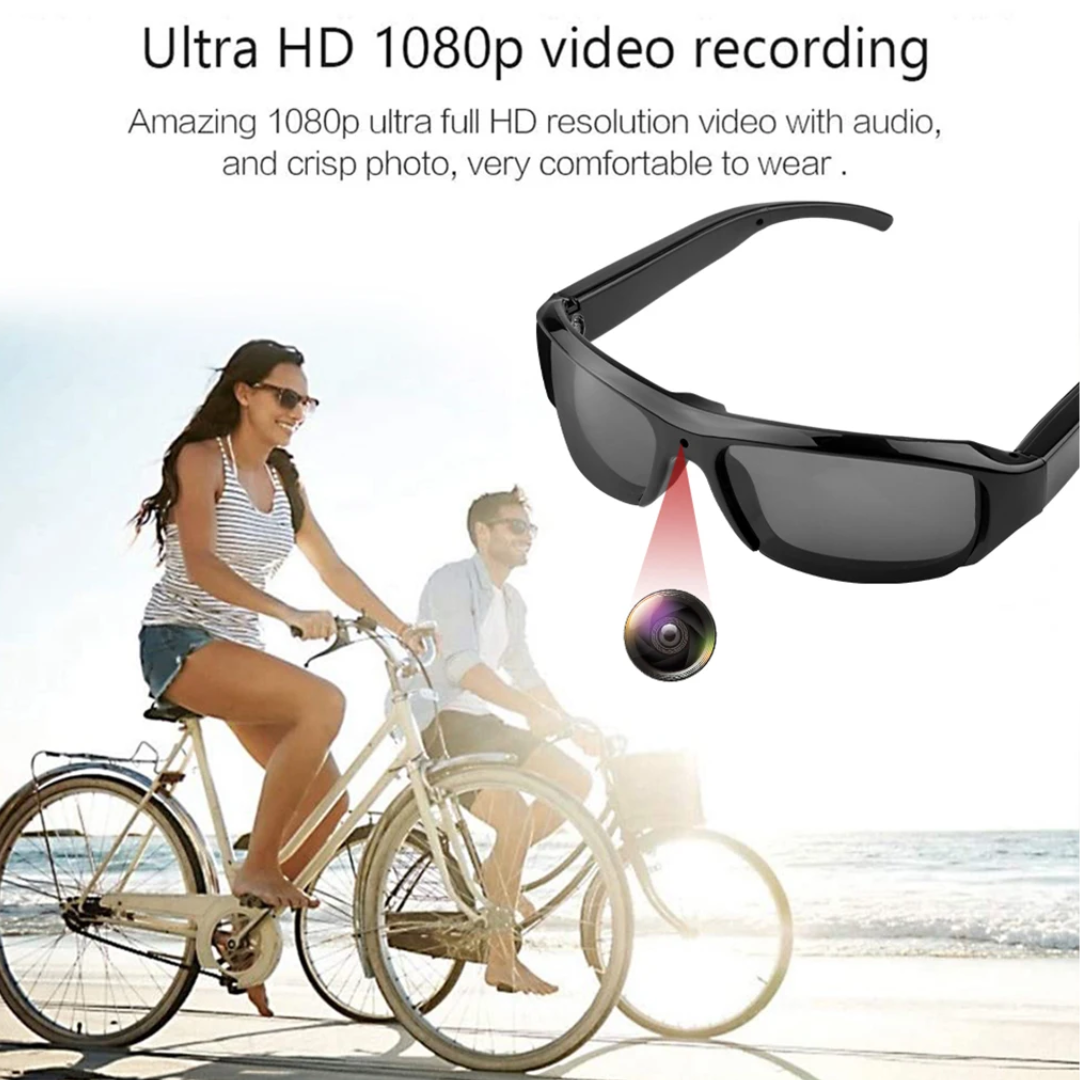 Sunglasses with Built-In Camera Nostalove