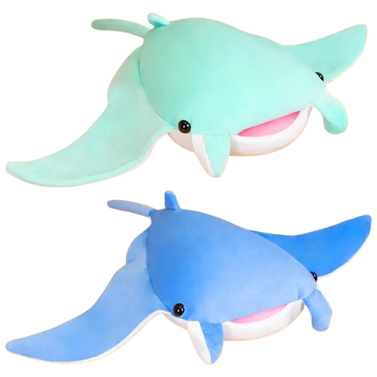 Frutiger Aero Plush Toy / Plushie - Manta Ray