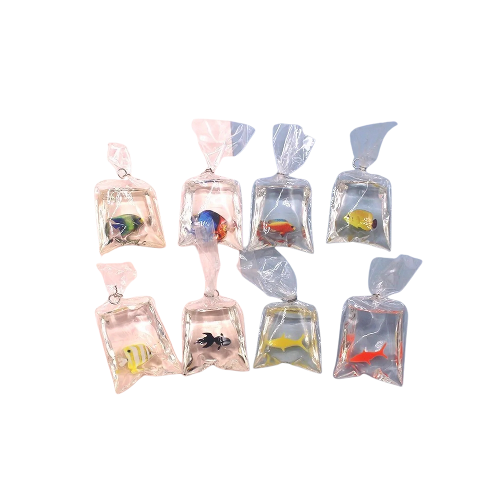 Transparent Water Fish Bag - 8 pcs
