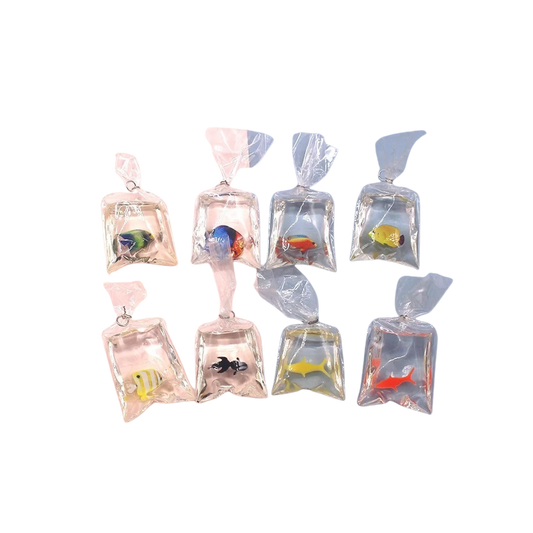 Transparent Water Fish Bag - 8 pcs